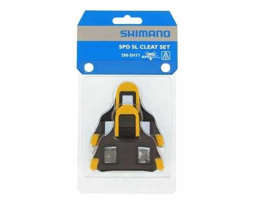 Calas Shimano SPD-SL SH11 Amarillas 6 grados