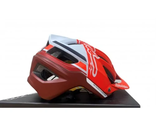 Casco Troy Lee Designs A2 Silhouette Red