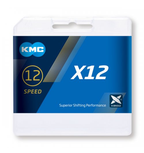 Cadena KMC X12 12 velocidades Oro