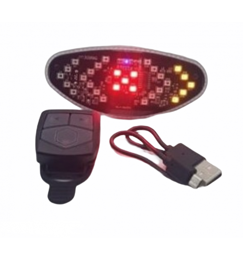 Luz trasera Leds con indicador de dirección