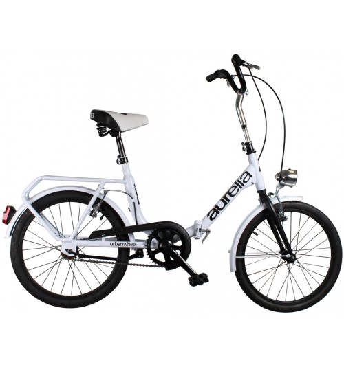 Electricista Emulación Navidad ▷ Comprar Bicicleta Plegable Aurelia 20 pulgadas Blanco Online 【 Mejor  Precio 】